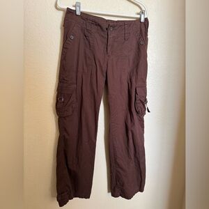 The North Face Hiking‎ Utility Cargo Pants Sz 8 in Brown